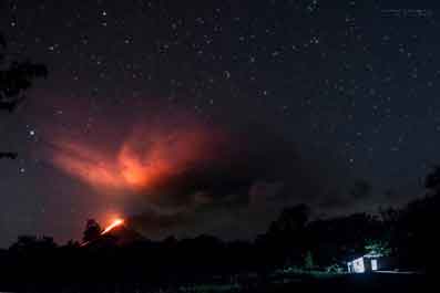 Volcanes activos de Nicaragua