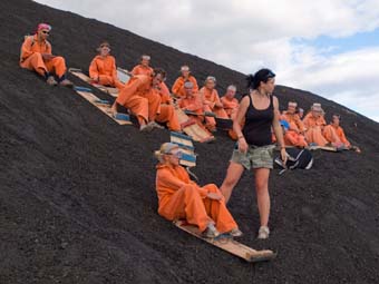 Luge volcan Cerro Negro