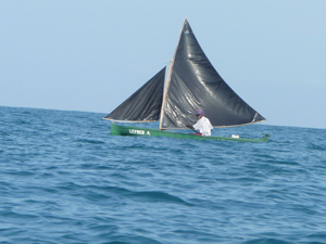 Pescador en Corn island